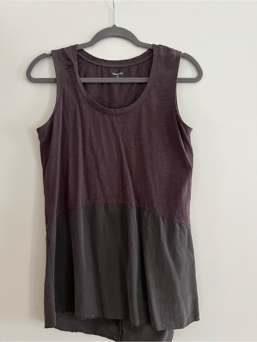 Garnet Hill Tank Tunic with Matching Light Coat